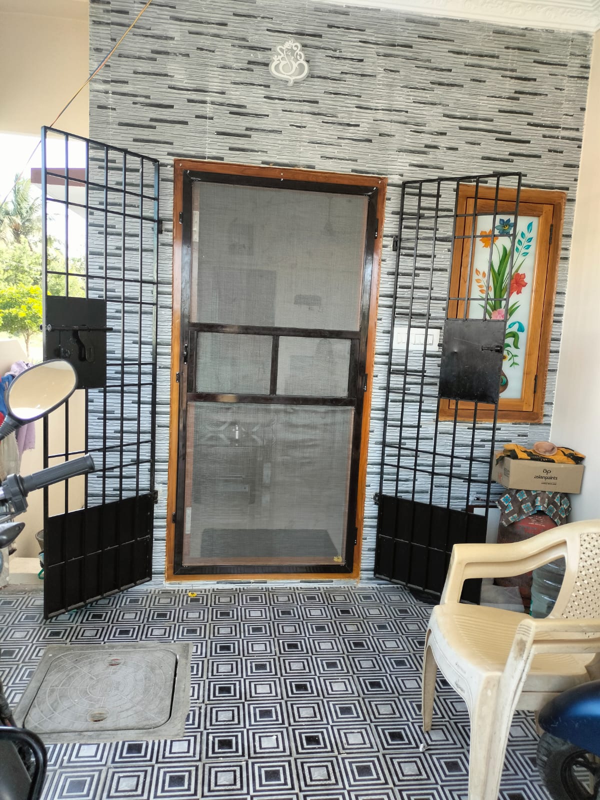 uPVC sliding windows in modern home